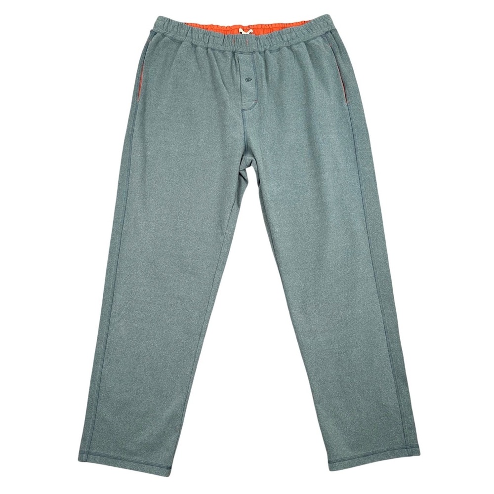 Carbon2Cobalt Fleece Pants Mens XXL Steel Blue Sweatpants‎ Elastic Waist